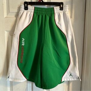 Vintage Nike Air Jordan Shorts Mens Med ‘85-‘05 20th Anniversary Jumpman Green